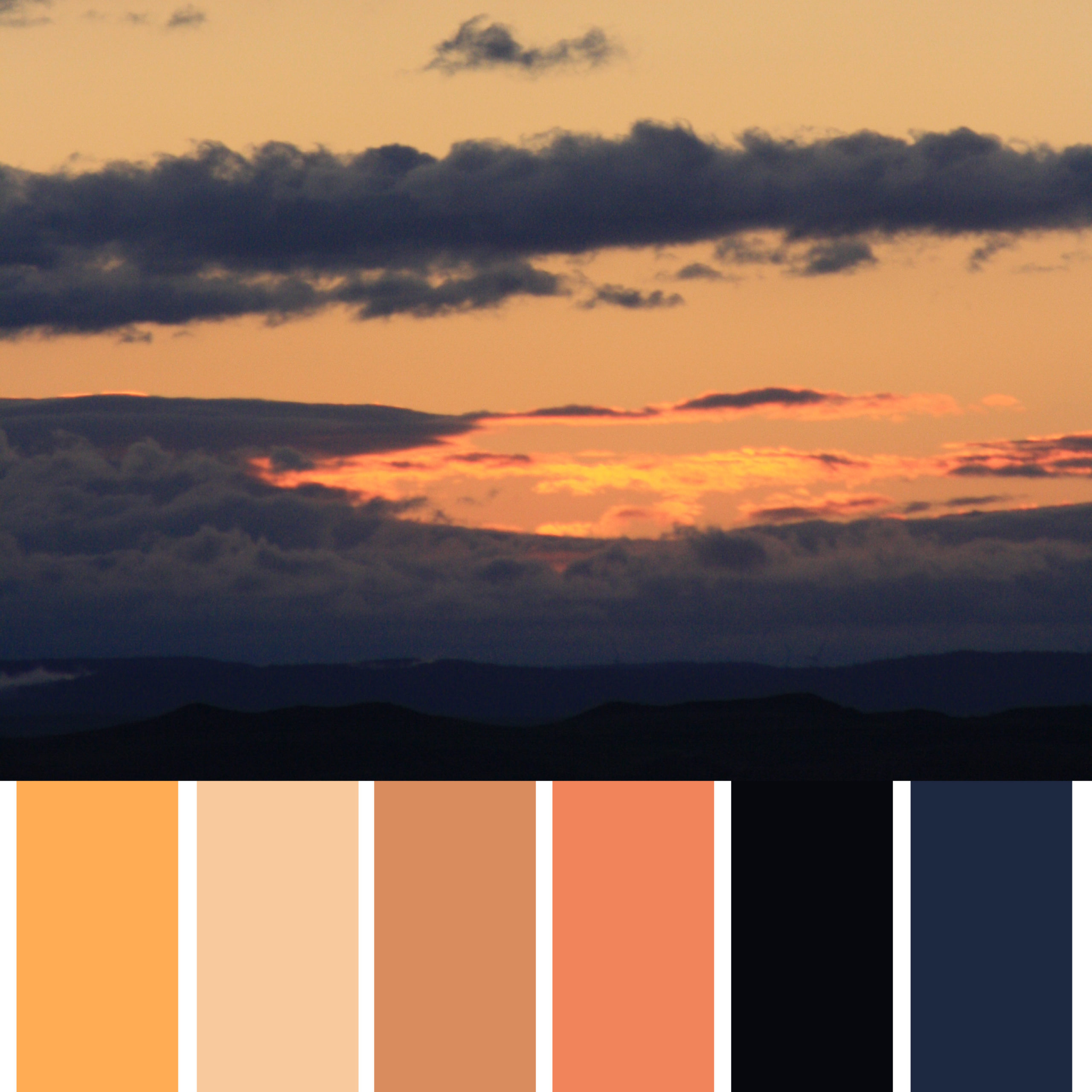 Los Colores de Aragón Atardecer